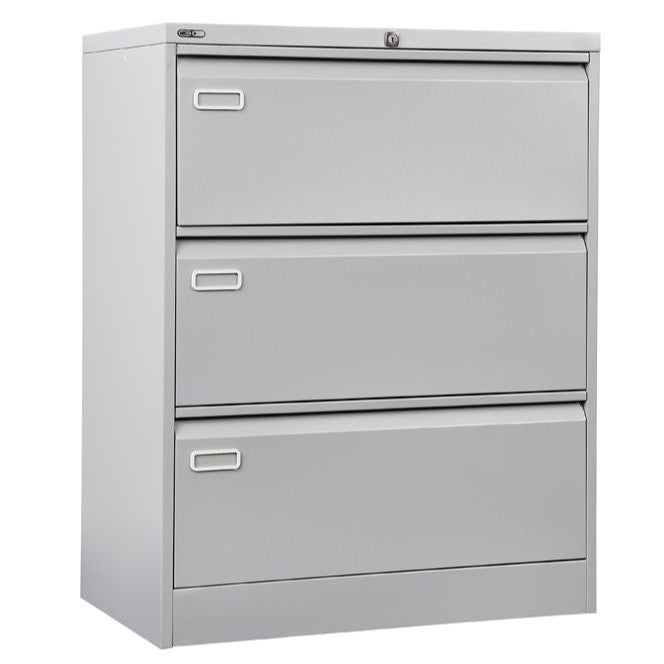 Lateral Filing Cabinet, 3 Drawers, High Quality