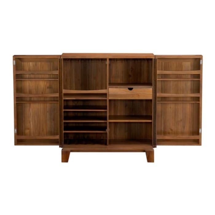 Bar Cabinet, BB2, Veneer - Classic Furniture Dubai UAE