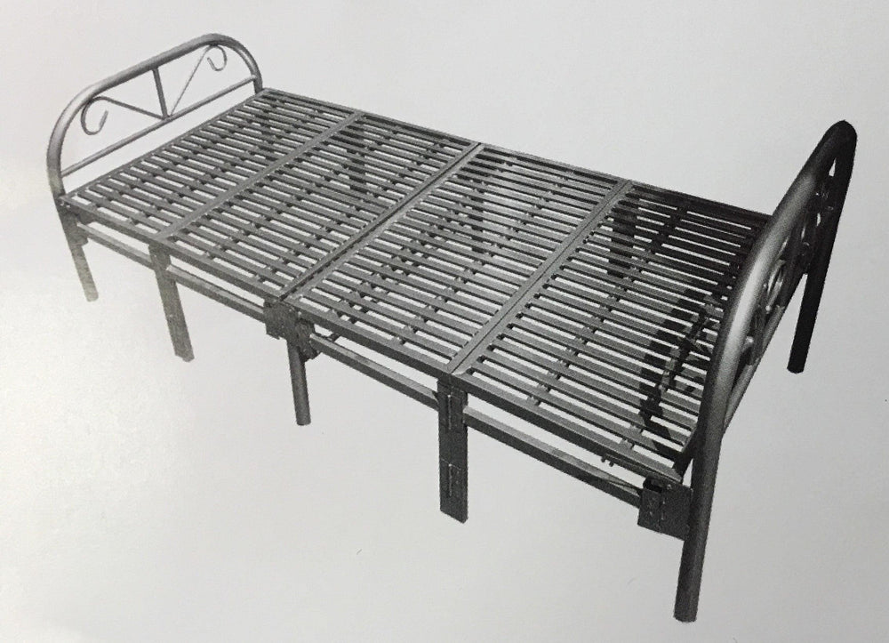 Folding Steel Bed 3 - Classic Furniture Dubai UAE
