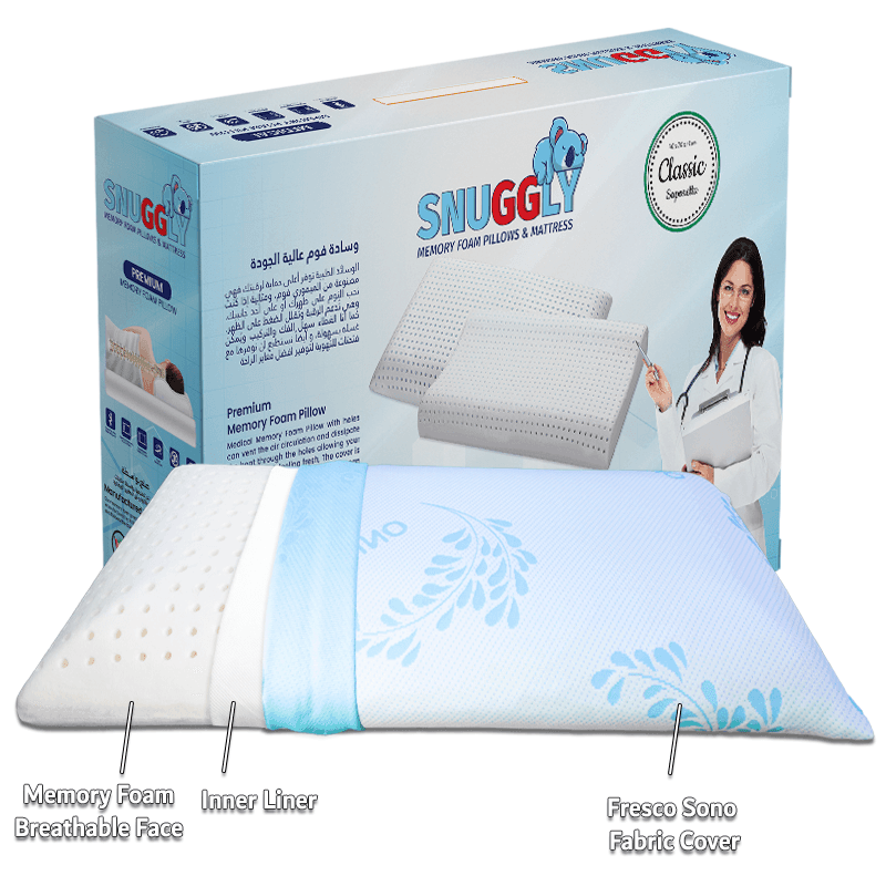 King size foam 2024 pillows