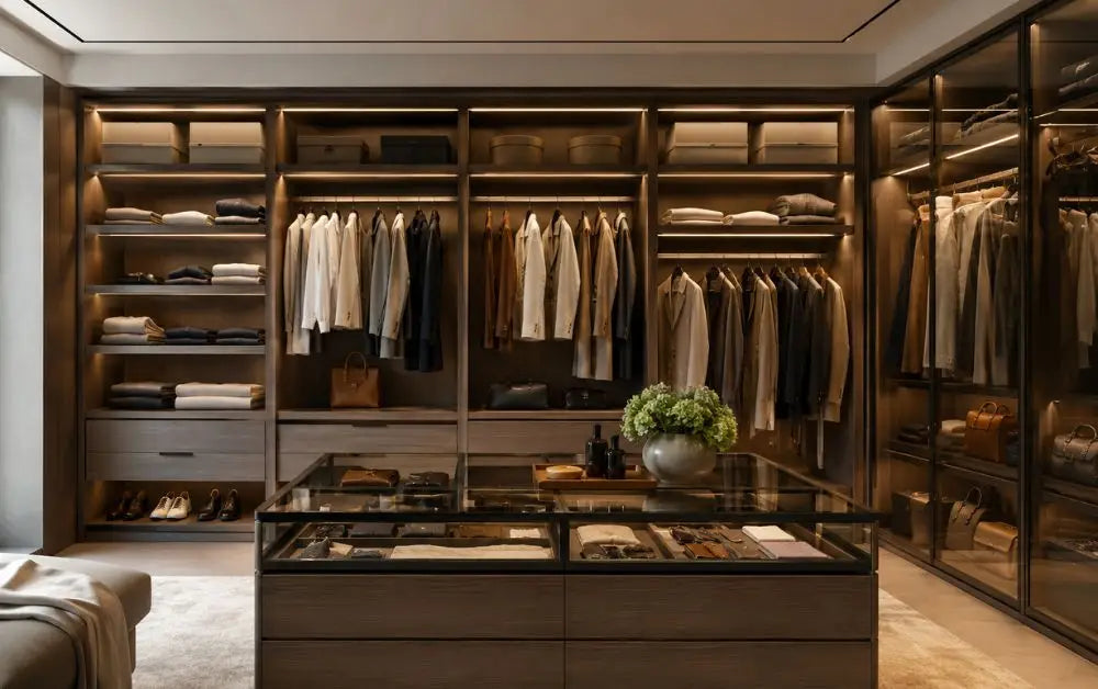 Wardrobe Essentials and Luxury Closets: Smart Bedroom Storage for UAE Homes