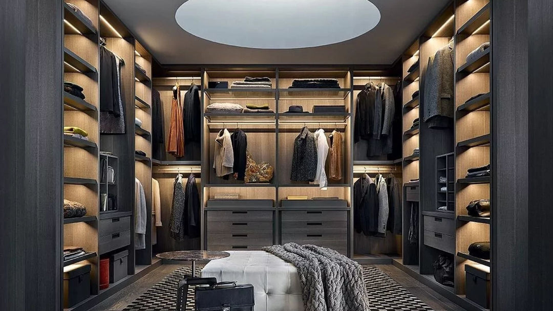 Which Materials Are Essential for Creating a Luxury Closet?