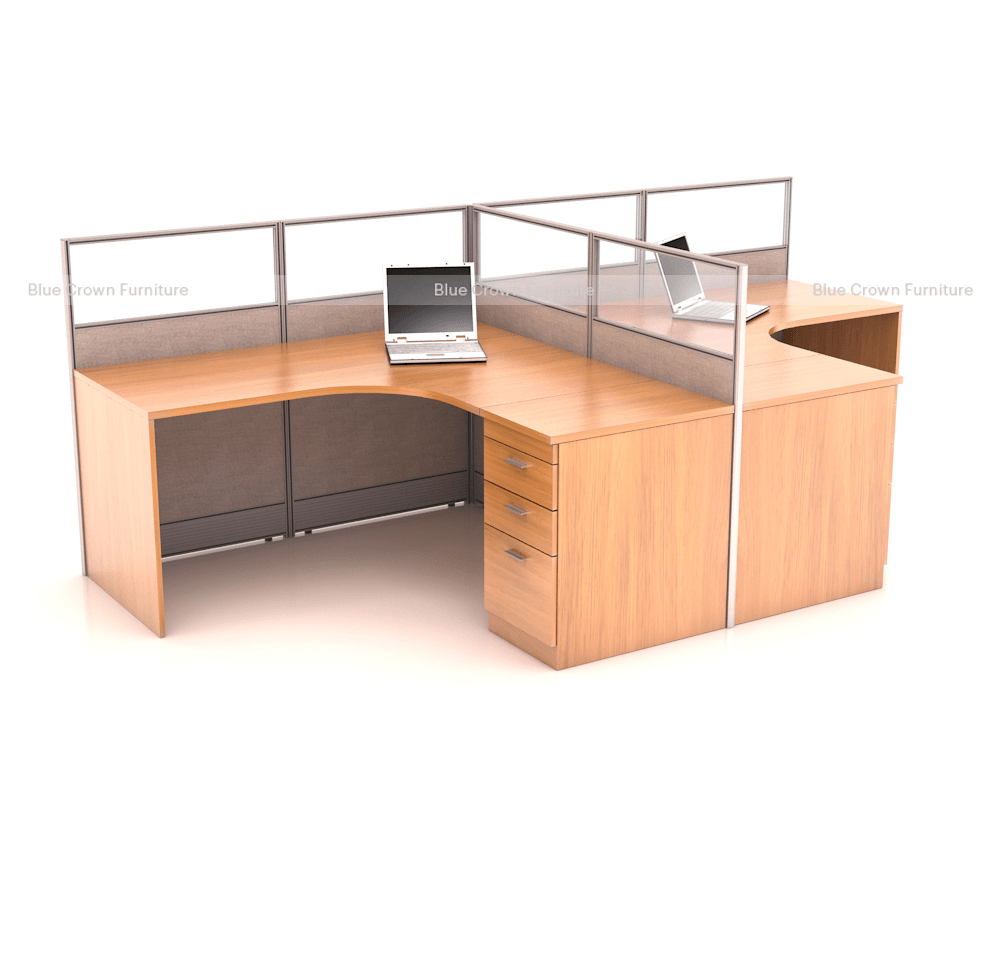 Workstations with Partitions - Classic Furniture Dubai UAE