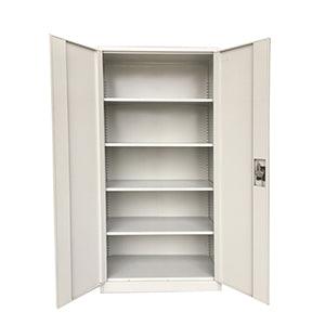 2 Door Steel Cupboard with Shelves - Classic Furniture Dubai UAE