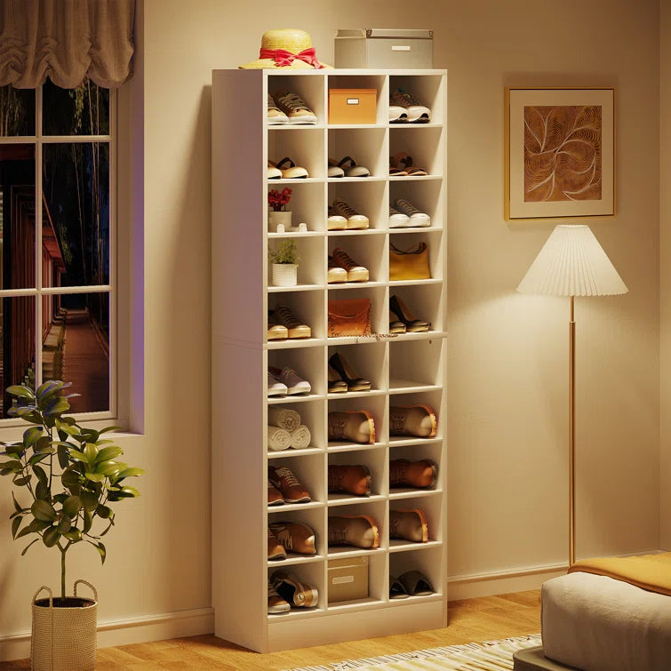 30 Pair Shoe Storage Cabinet Classic Furniture