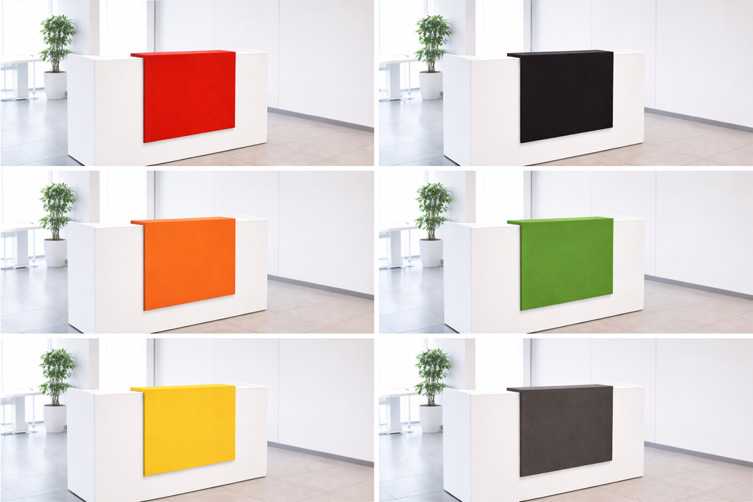 Ace Reception Counter for 1 person, 180 x 60 x 115 h cms, Custom Made