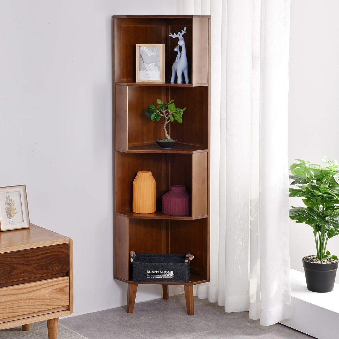 Balanbo Corner Book Cabinet