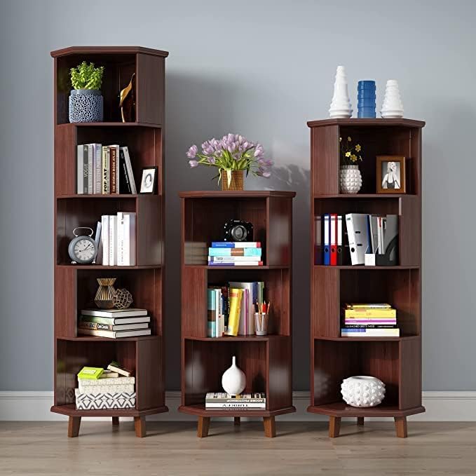Balanbo Corner Book Cabinet