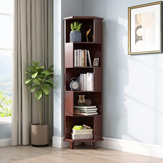 Balanbo Corner Book Cabinet