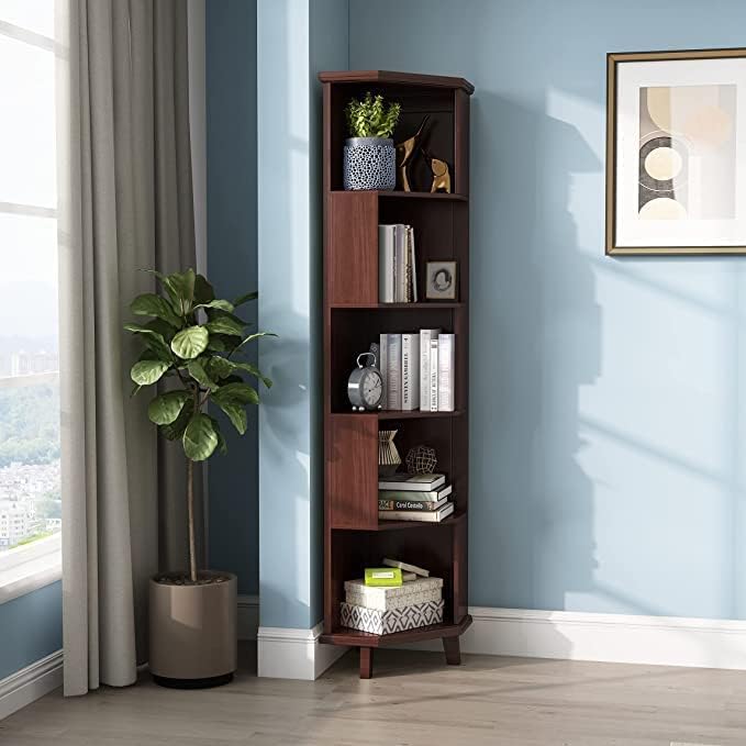 Balanbo Corner Book Cabinet