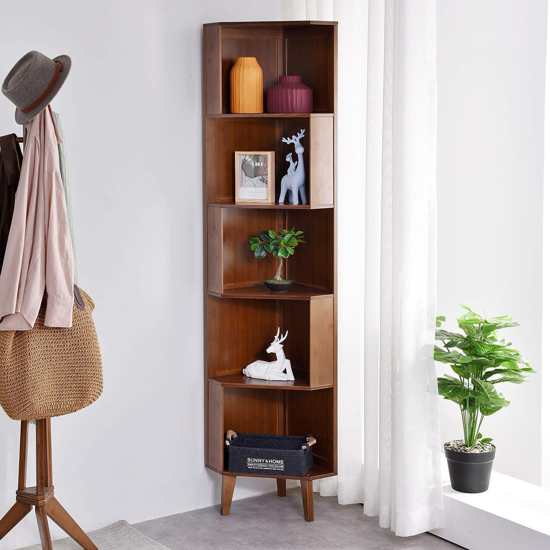 Balanbo Corner Book Cabinet