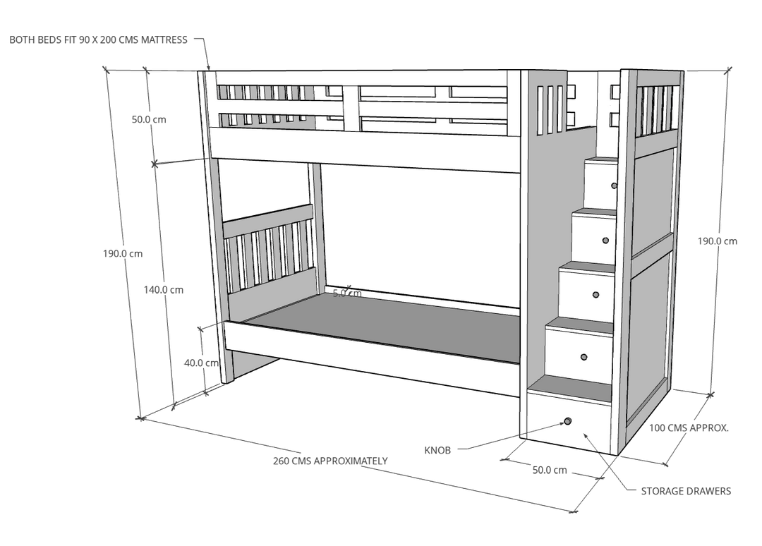 Pino Bunk Bed