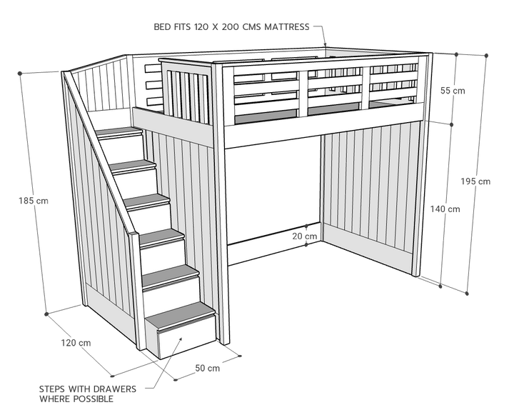 Catalina Loft Bed