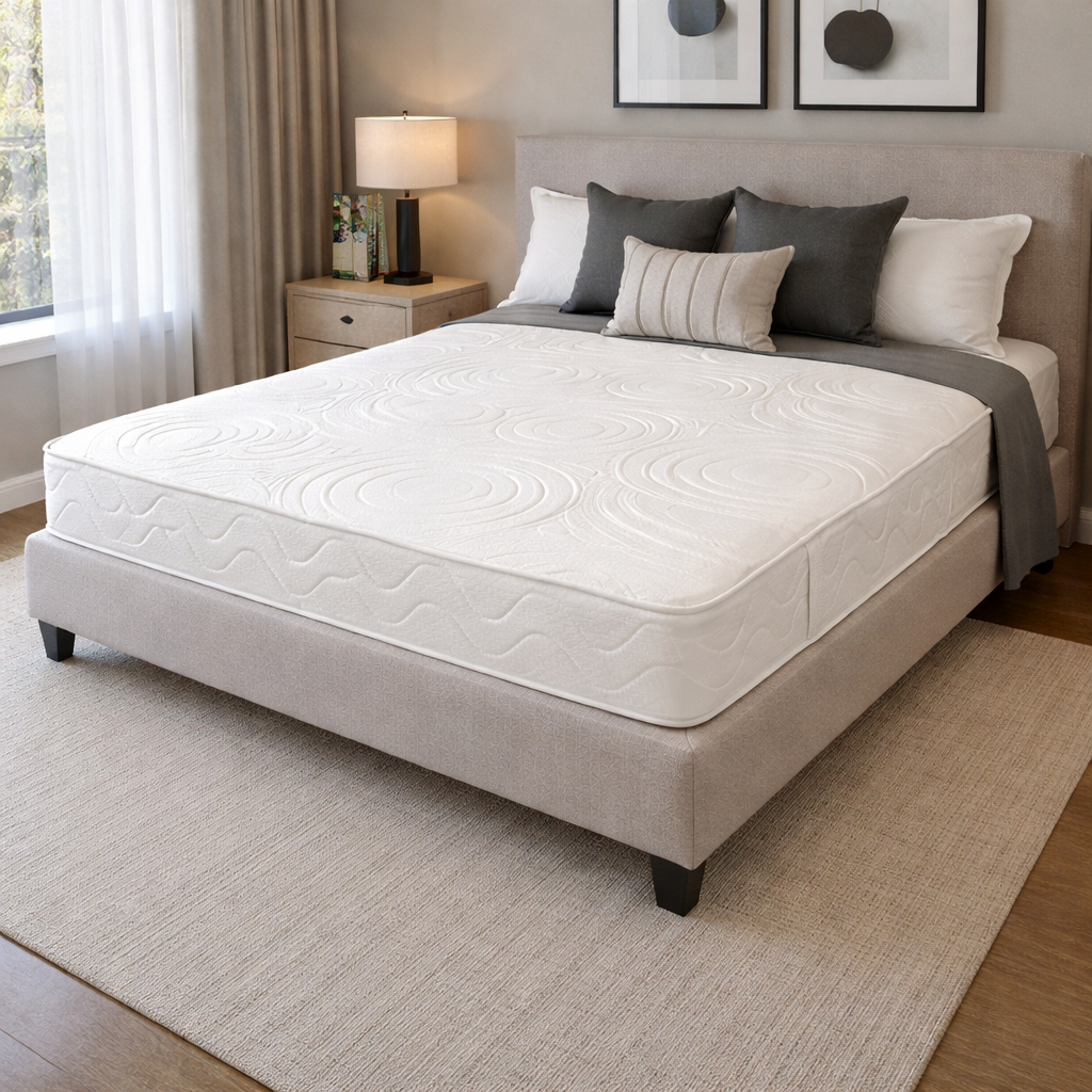 Classic GelTech Mattress, 20 cms, Pocketed Spring + Gel Memory + Cooling Fabric Top, Medium Soft