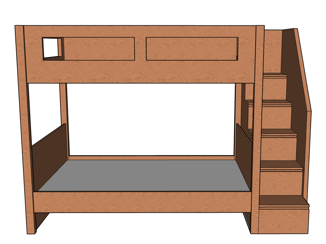 Elega Bunk Bed, 120 x 200 cms