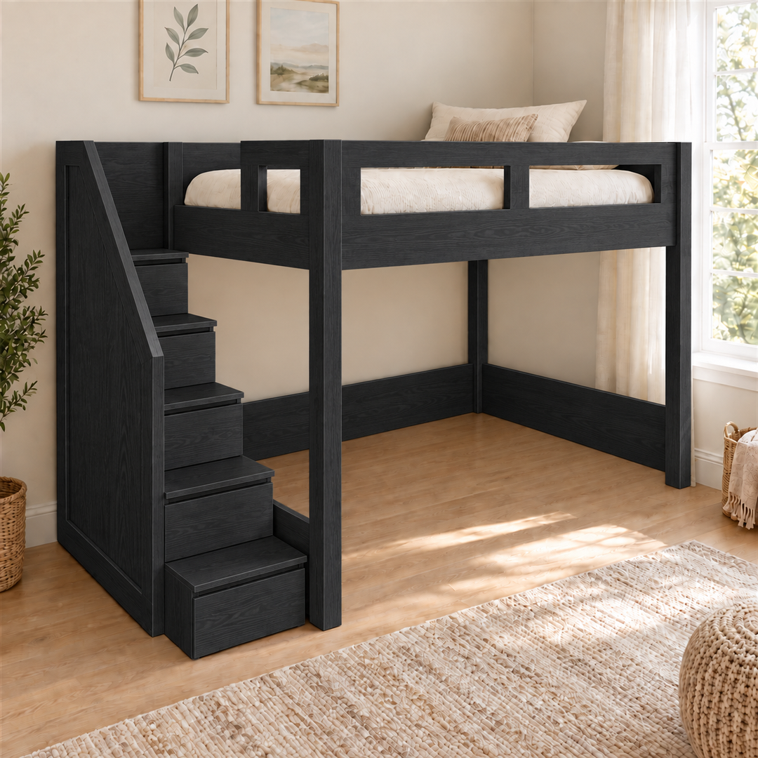 Elega Loft Bed, fits 120 x 200 cms Mattress