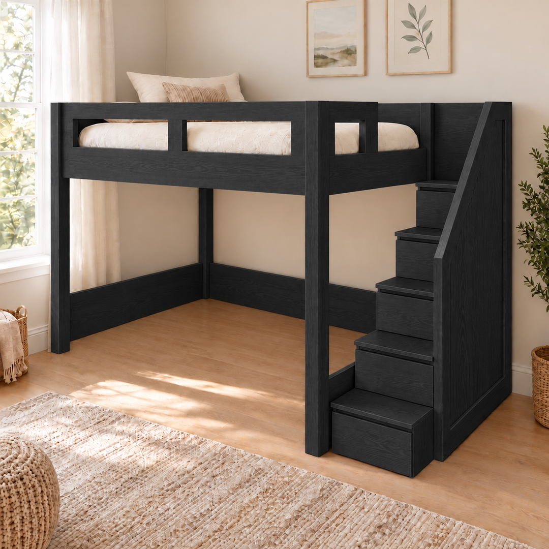 Elega Loft Bed, fits 120 x 200 cms Mattress
