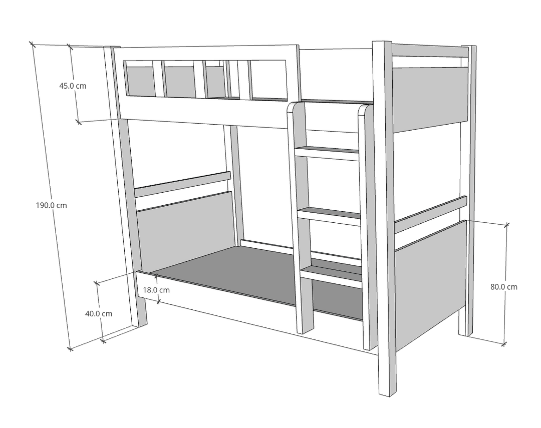 Fernando Bunk Bed Classic Furniture