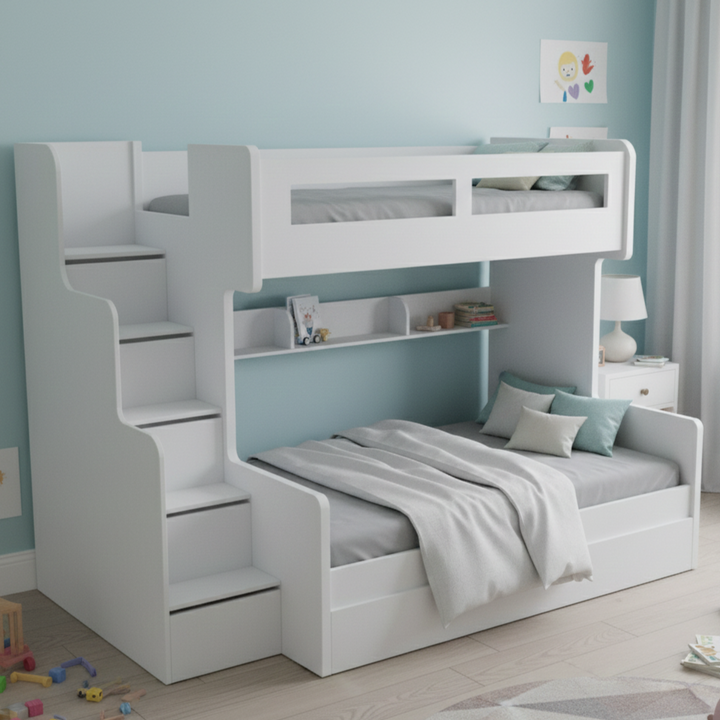 Future Bunk Bed with pullout drawer & Staircase