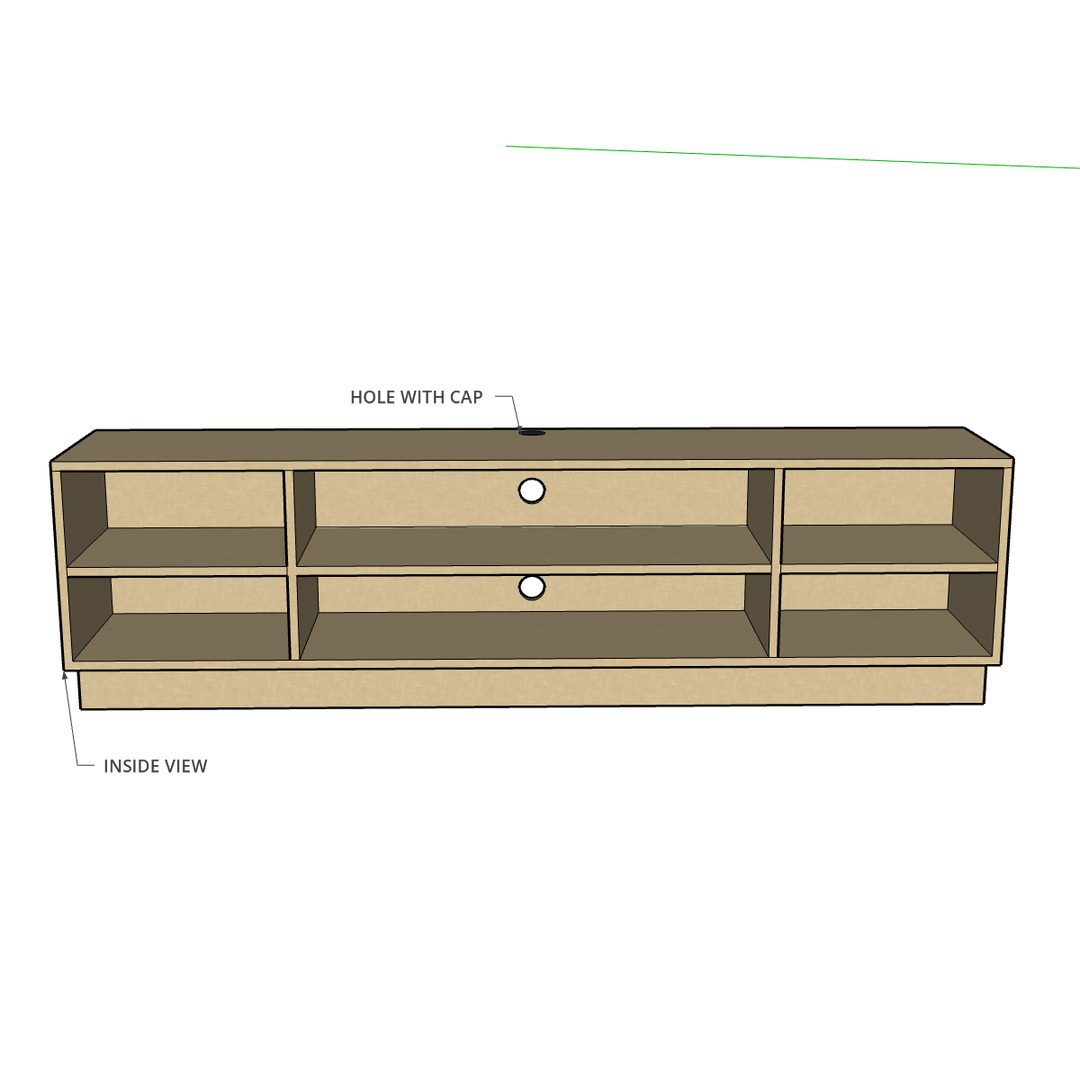 Kodak Floor TV Unit, Custom Made