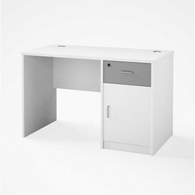 Office Table Model ECO-120WT – 120×60cm White Desk, Ready Made