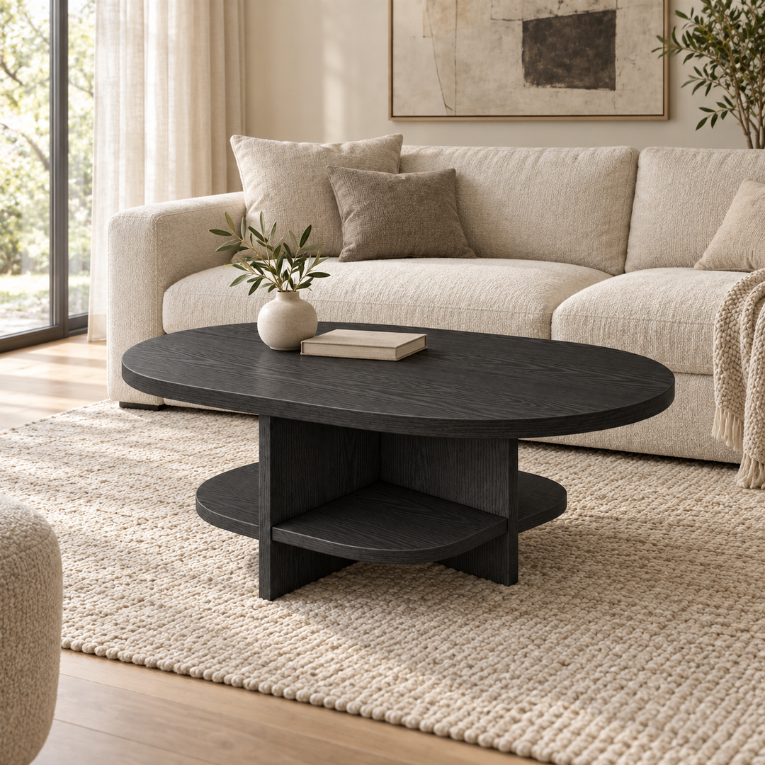 Orba Coffee Table, 120 x 80 x 40 h cms