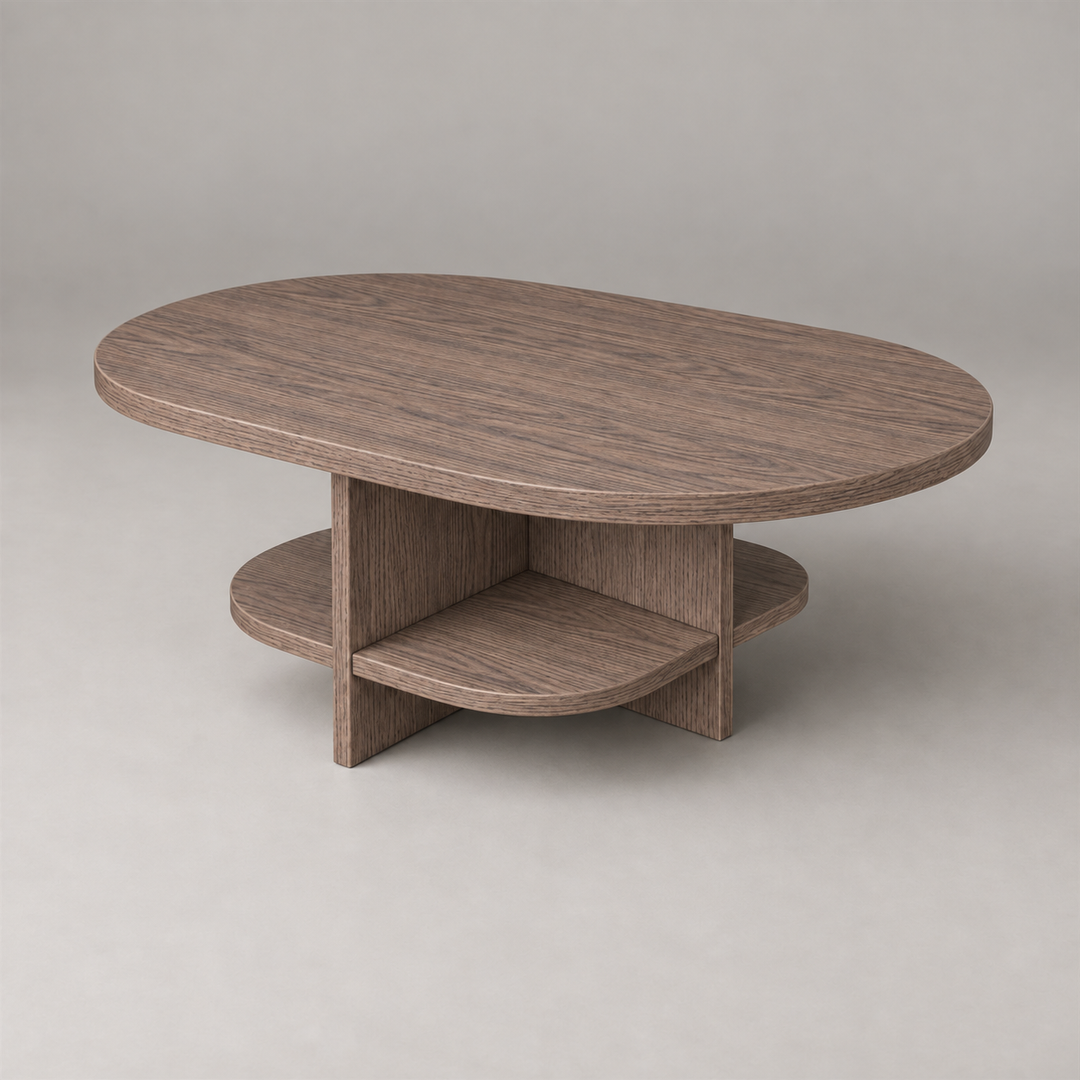 Orba Coffee Table, 120 x 80 x 40 h cms