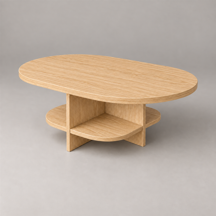 Orba Coffee Table, 120 x 80 x 40 h cms