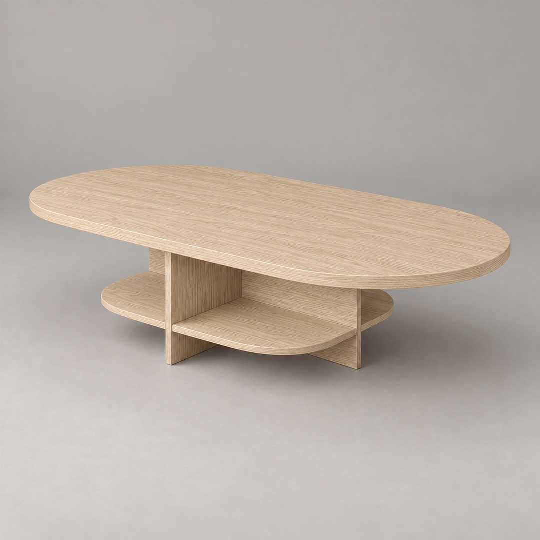 Orba Coffee Table, 160 x 80 x 40 h cms