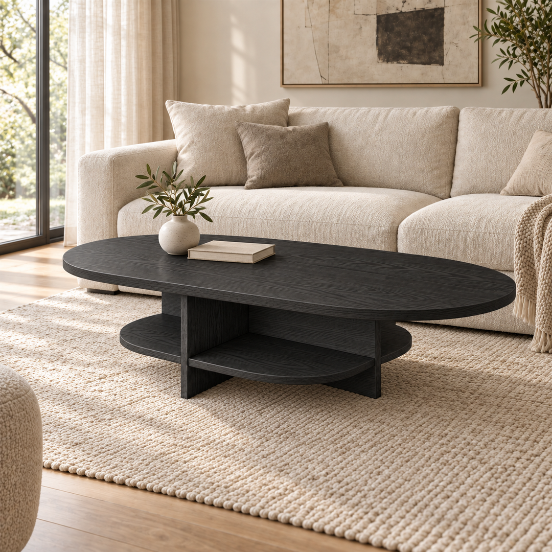 Orba Coffee Table, 160 x 80 x 40 h cms