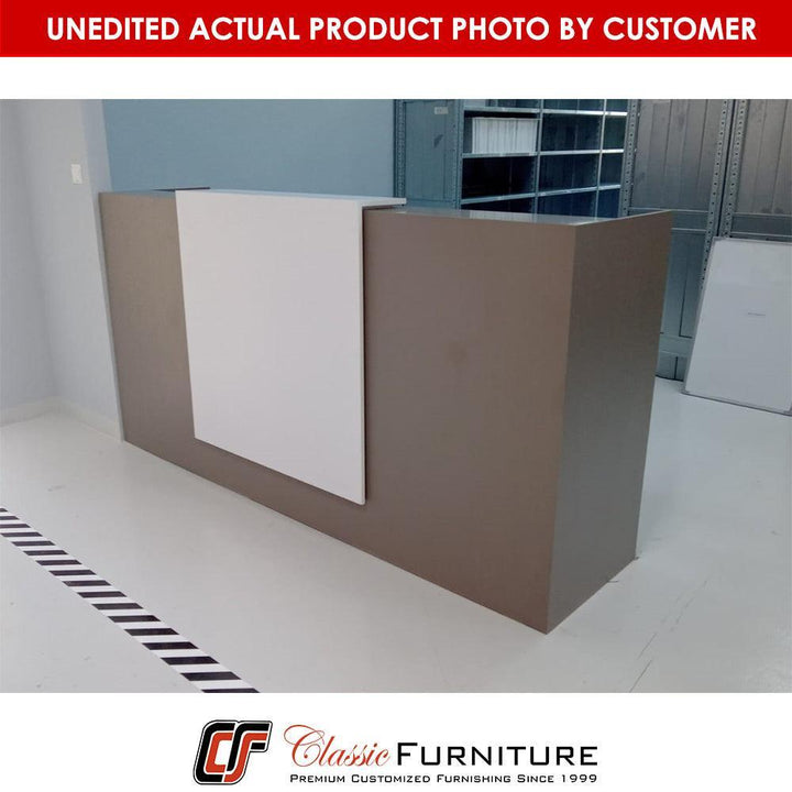 Ace Reception Counter for 2 persons, Custom - Classic Furniture Dubai UAE