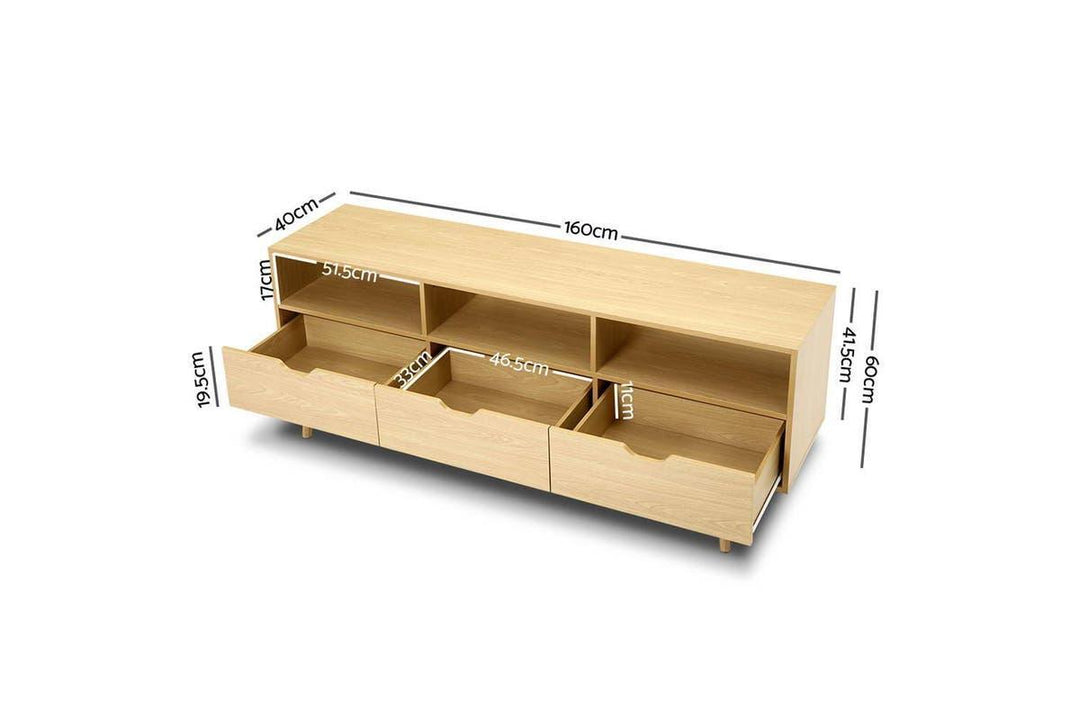 Artiss TV Entertainment Unit, 160 cms - Classic Furniture Dubai UAE