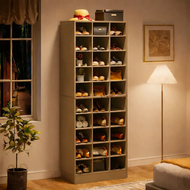 30 Pair Shoe Storage Cabinet