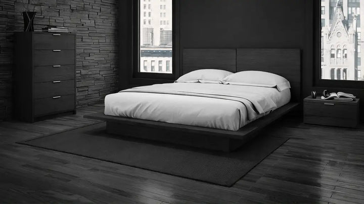 Denilia, Bed with 2 side tables & chest of drawers