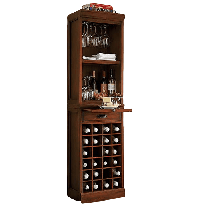 Bar Cabinet, BB1, Veneer - Classic Furniture Dubai UAE