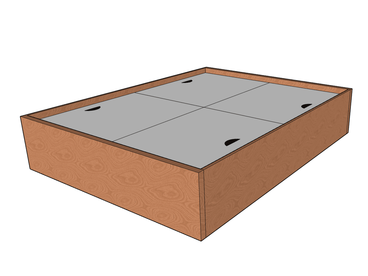 Bed Base with Box Storage, Custom Made – Classic Furniture