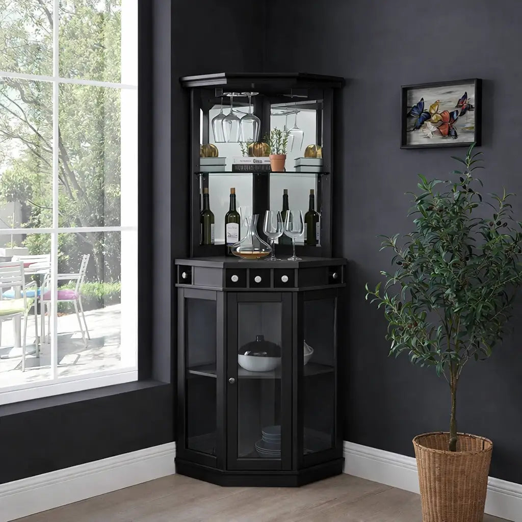 Glen Corner Bar Cabinet