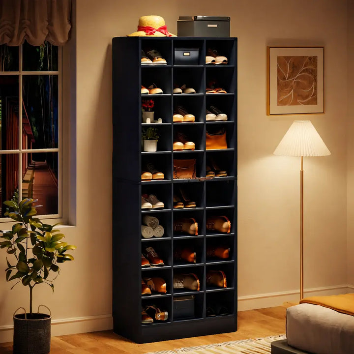 30 Pair Shoe Storage Cabinet