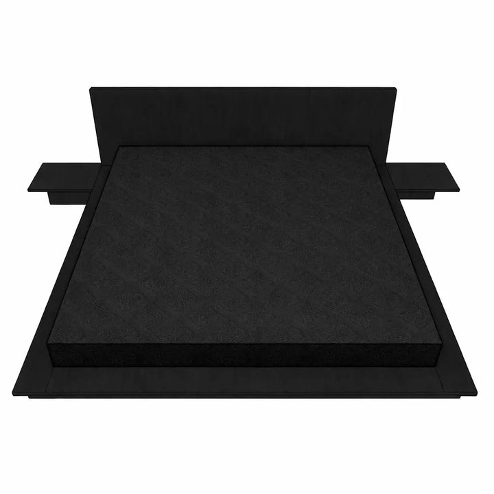 Oreo low bed with 2 side tables