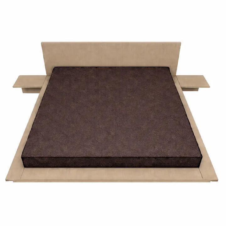 Oreo low bed with 2 side tables