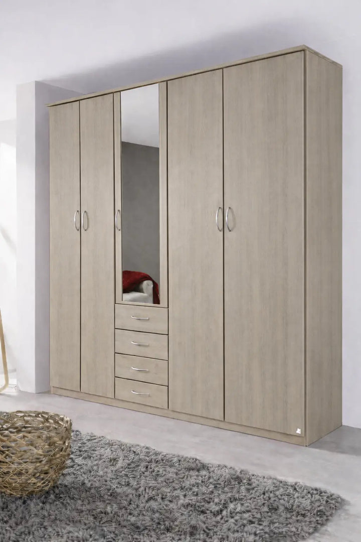 Wardrobe, 4 Door, MDF Custom
