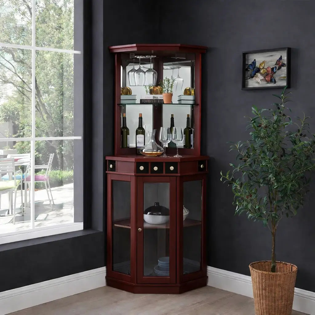 Glen Corner Bar Cabinet