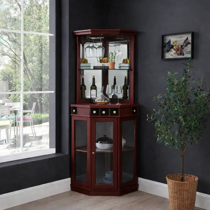 Glen Corner Bar Cabinet
