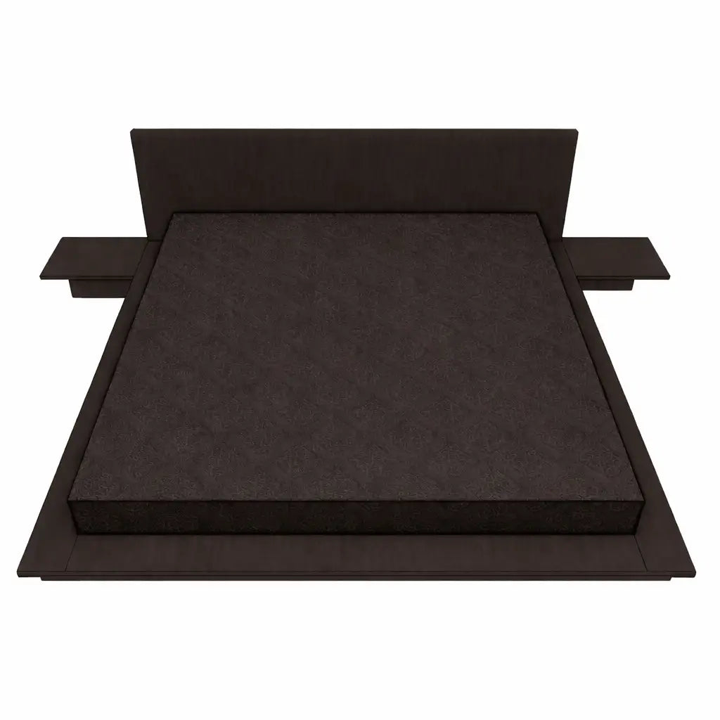Oreo low bed with 2 side tables