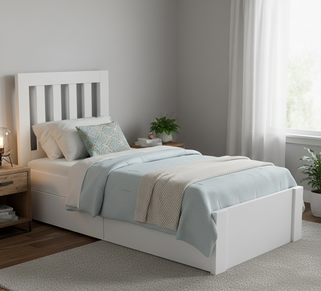 Cairo Bed with storage drawers