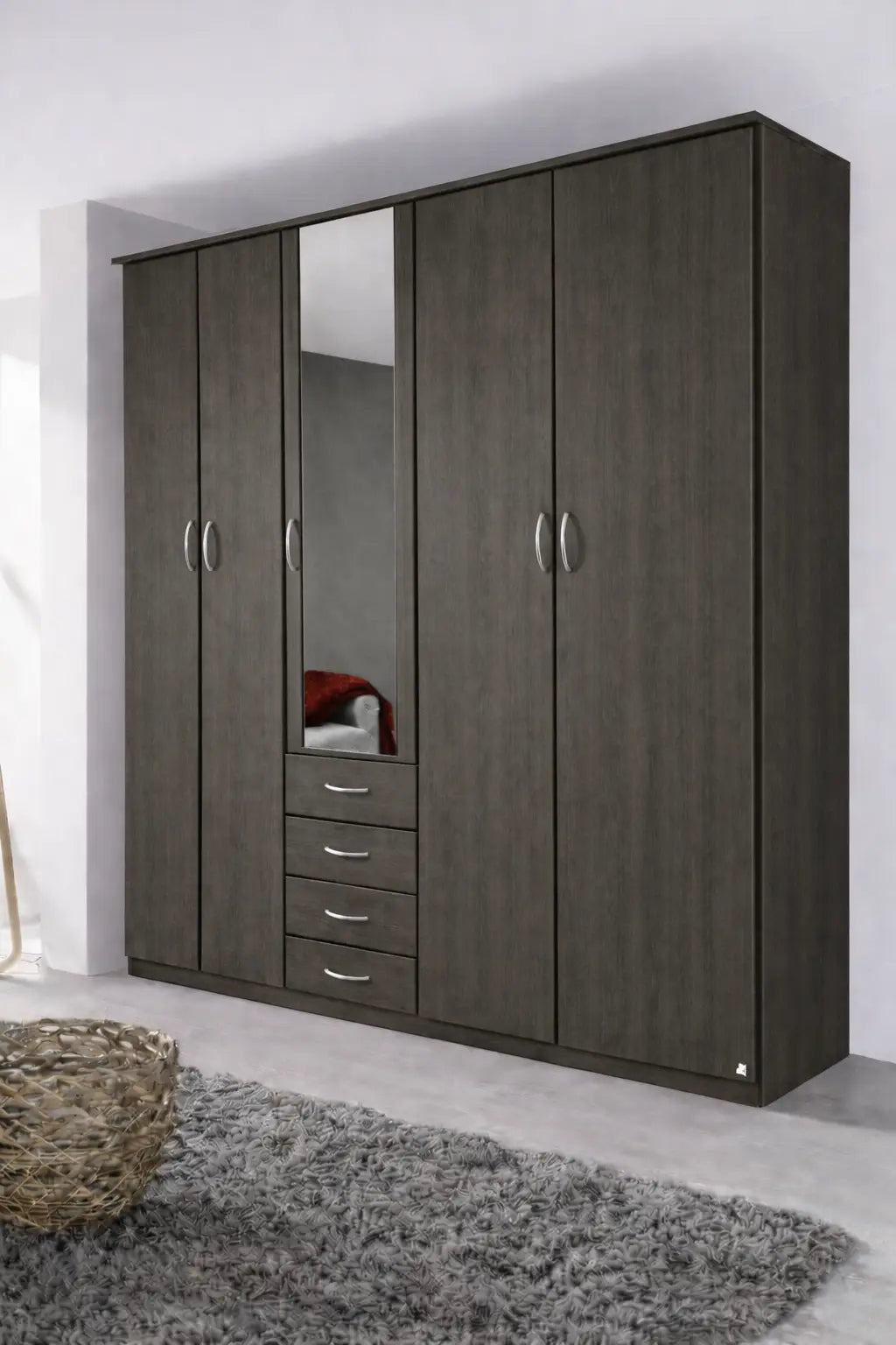 Wardrobe, 4 Door, MDF Custom