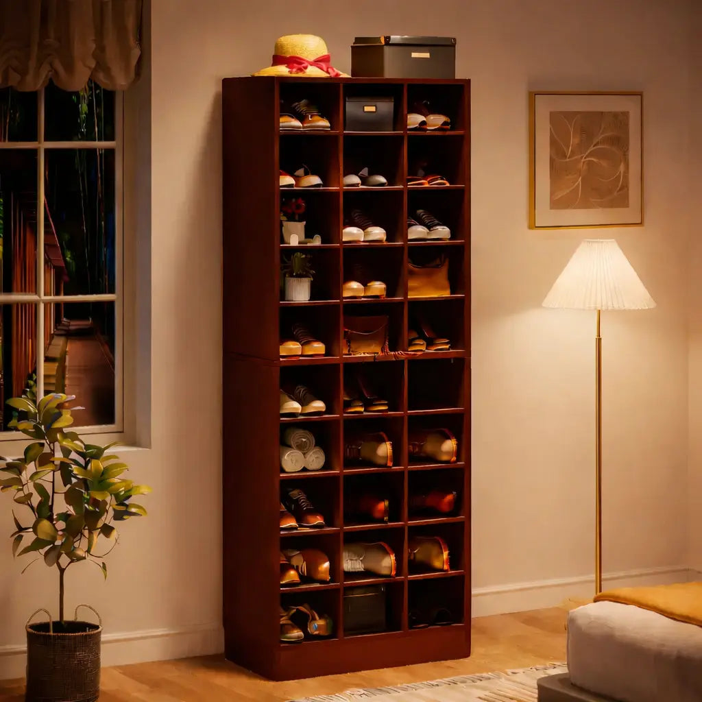 30 Pair Shoe Storage Cabinet