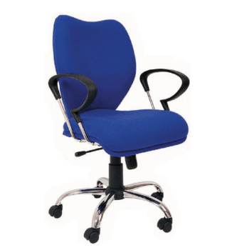 Crescent: Mid Back Office Chair - Classic Furniture Dubai UAE