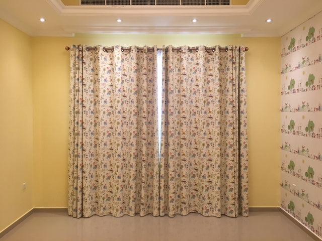 Curtain with Rod & Eyelet - Classic Furniture Dubai UAE