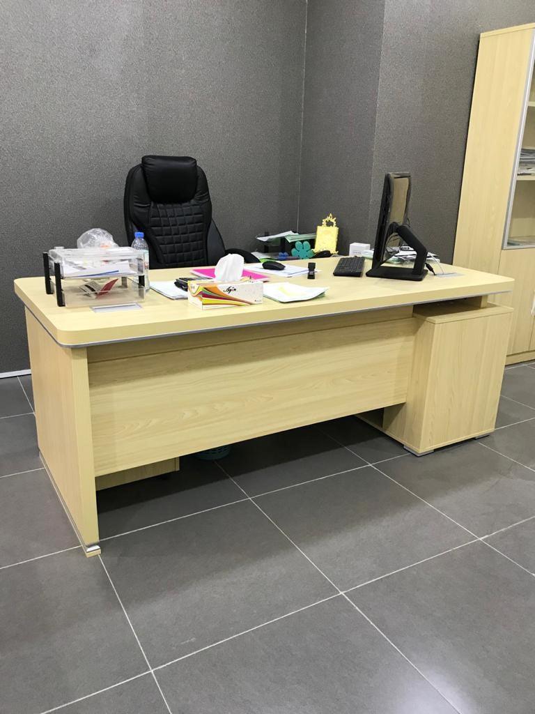 Executive Office Desk, BFT06, Maple - Classic Furniture Dubai UAE